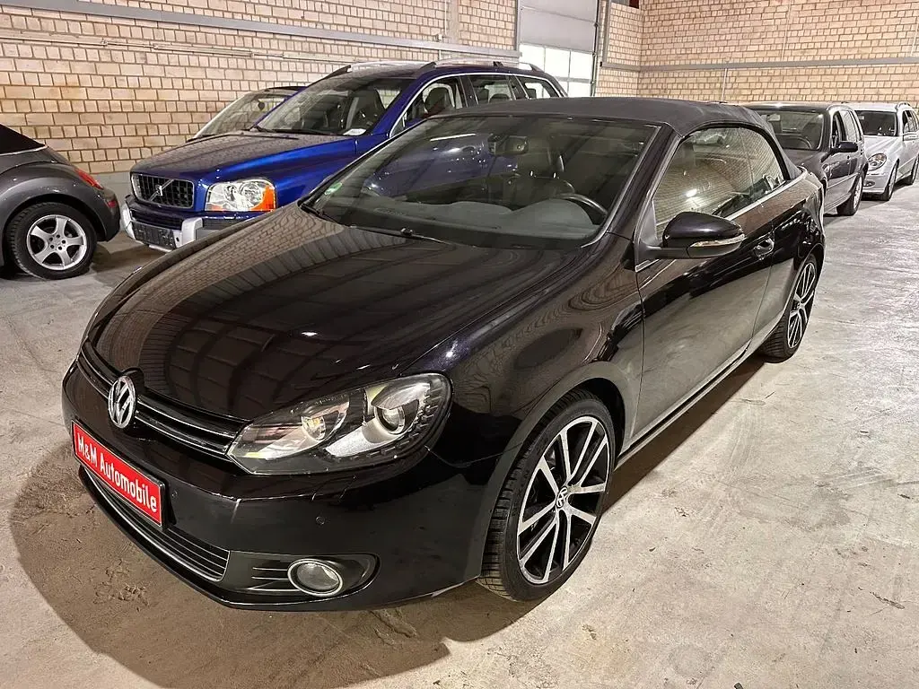 Używany VW Golf 160 KM (117 kW) 2011 Czarny Kabriolet