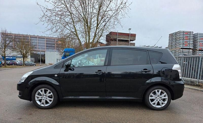 Gebraucht Toyota Corolla Verso Team 129 PS (94 kW) 2008 Schwarz Van / Kleinbus