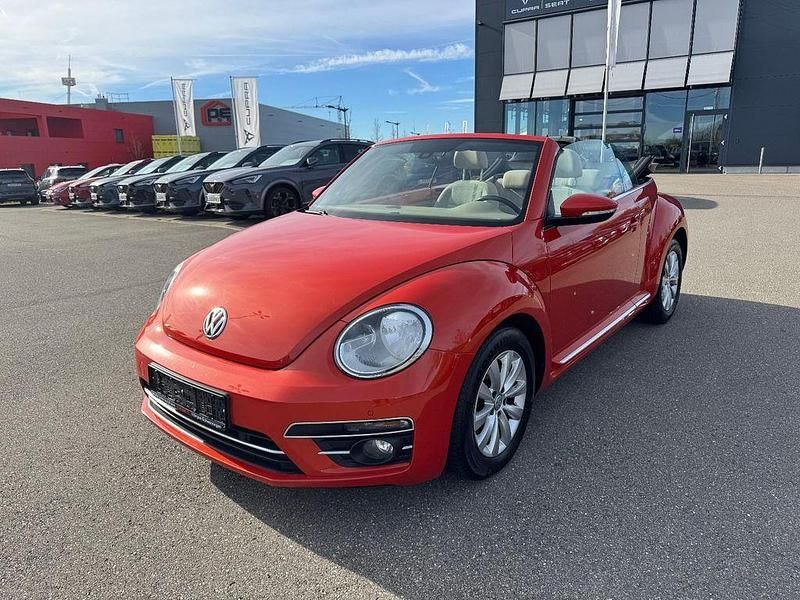 Schwarz Gebraucht 2018 VW Beetle Design Cabrio | 12.890 € (Fairer Preis) - Bild 1/4