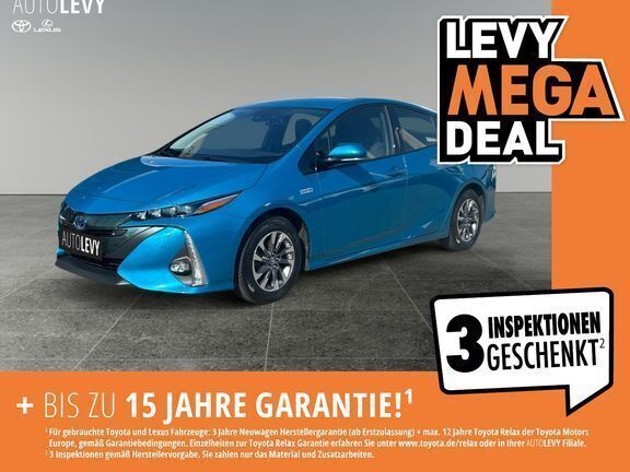Aqua blue metallic Gebraucht 2019 Toyota Prius Plug-in Hybrid Comfort Kleinwagen | 21.987 € (Fairer Preis) - Bild 1/4