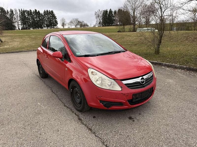 Gebraucht Opel Corsa 75 PS (55 kW) 2007 Rot Kleinwagen