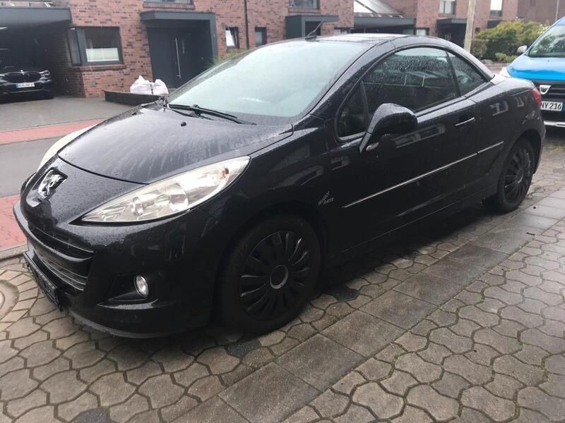 Schwarz Gebraucht 2010 Peugeot 207 CC Cabrio | 1.250 € (Superpreis) - Bild 1/4