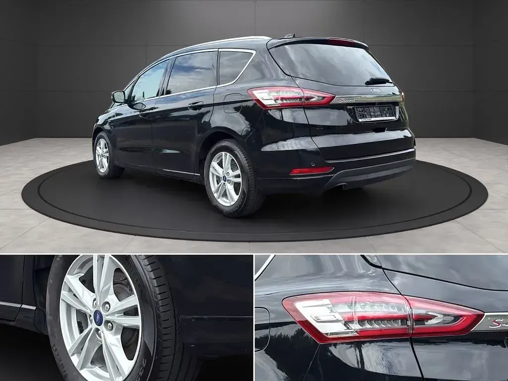 Gebraucht Ford S-MAX Titanium 150 PS (110 kW) 2021 Schwarz Van / Kleinbus