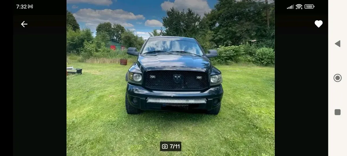 Second-hand Dodge Ram 349 CP (256 kW) 2008 Negru Pickup