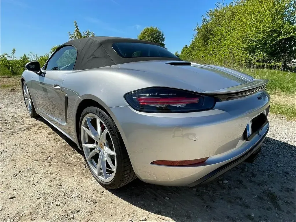 Gebraucht Porsche Boxster 349 PS (256 kW) 2016 Silber Cabrio