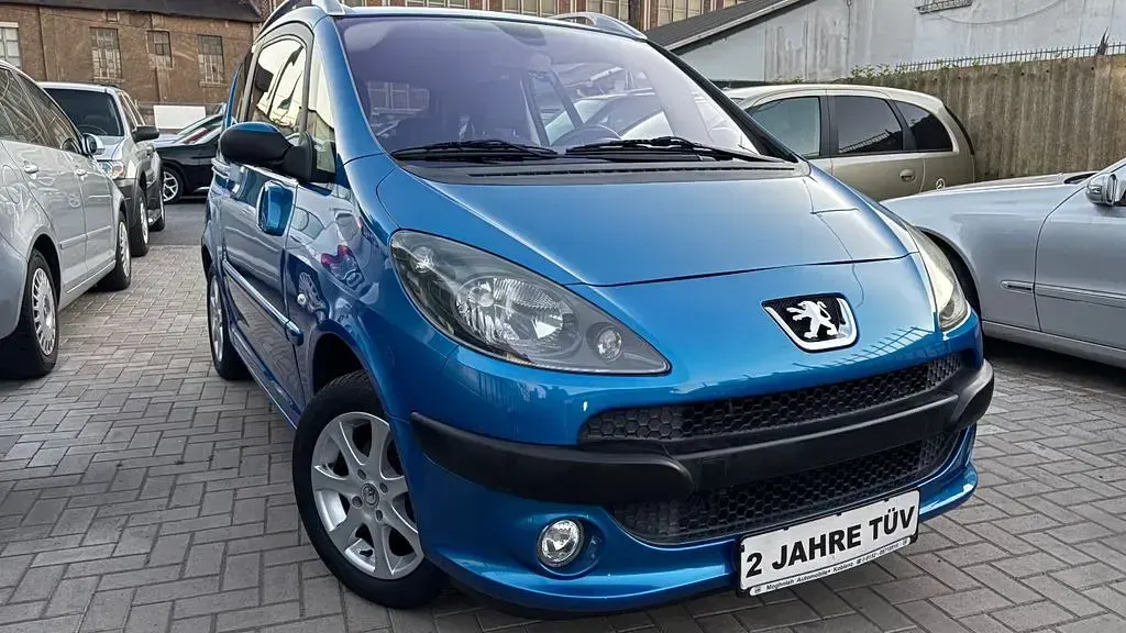 Gebraucht Peugeot 1007 Premium 88 PS (64 kW) 2006 Blau Van / Kleinbus