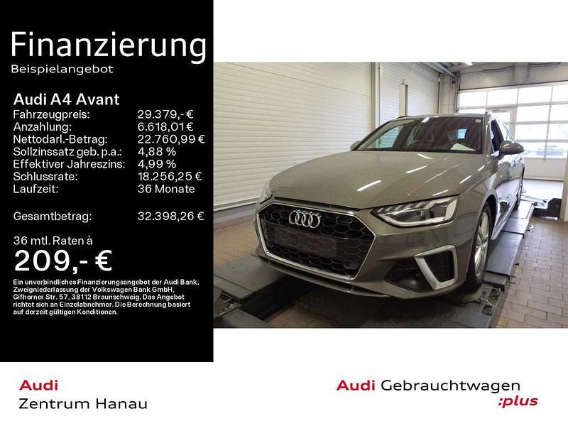 Gebraucht Audi A4 S-Line 204 PS (150 kW) 2022 Chronosgrau metallic Kombi