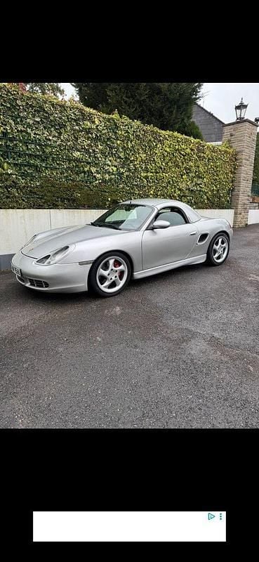 Brugt Porsche Boxster S 260 HK (191 kW) 2000 Sølv Cabriolet