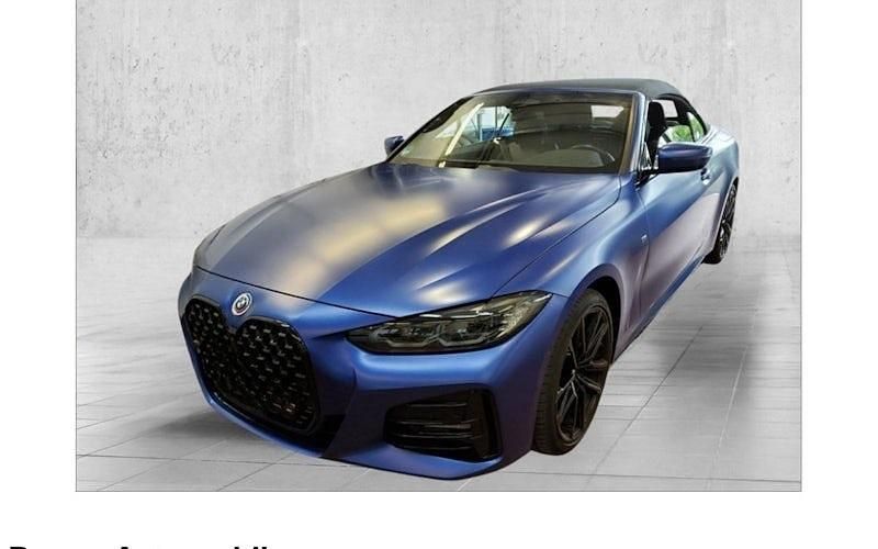 Blau Gebraucht 2023 BMW 430 Cabriolet M Sport Cabrio | 50.995 € (Teuer) - Bild 1/4