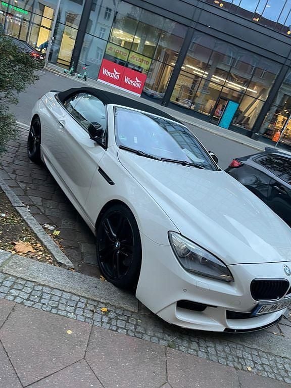 Weiß Gebraucht 2013 BMW 640 Cabriolet Sport Line Cabrio | 25.000 € (Fairer Preis) - Bild 1/4