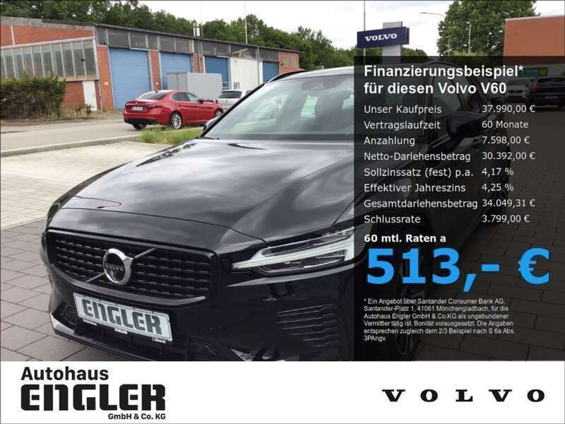 Black solid stone / solid (schwarz) Gebraucht 2022 Volvo V60 Plus Kombi | 37.990 € (Etwas zu teuer) - Bild 1/4