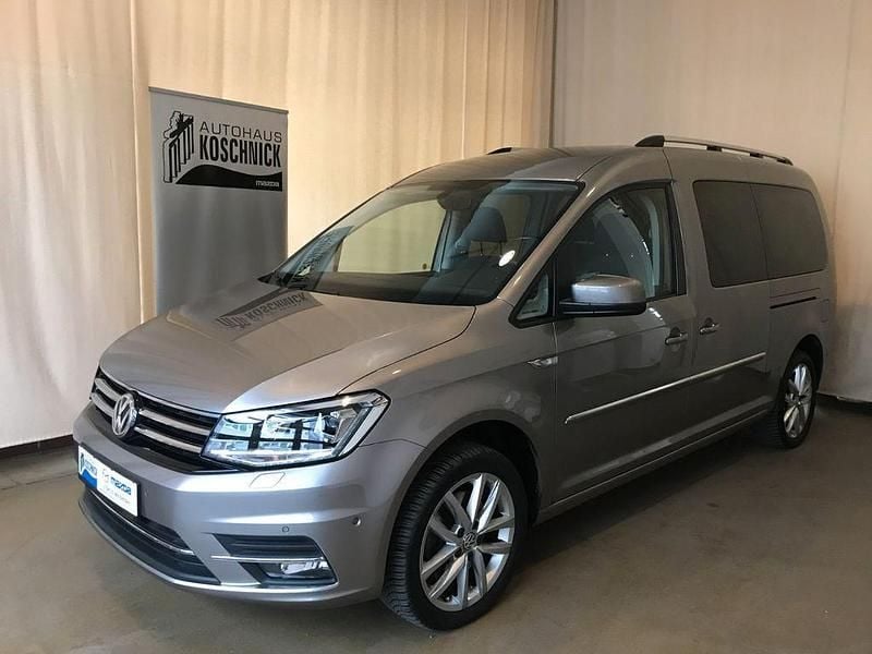 Mojave beige metallic Gebraucht 2020 VW Caddy Maxi Highline Van / Kleinbus | 35.000 € (Fairer Preis) - Bild 1/4