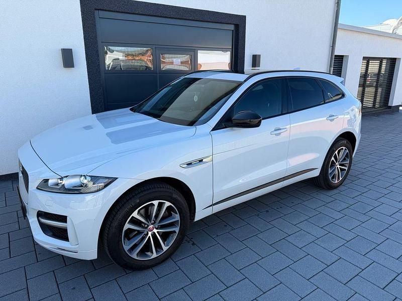 Weiß Gebraucht 2018 Jaguar F-Pace R SUV | 19.990 € (Superpreis) - Bild 1/4