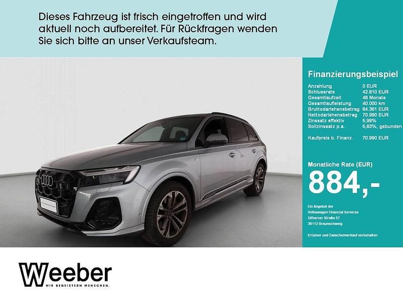 Silber Gebraucht 2025 Audi Q7 S-Line SUV | 70.990 € (Teuer) - Bild 1/4