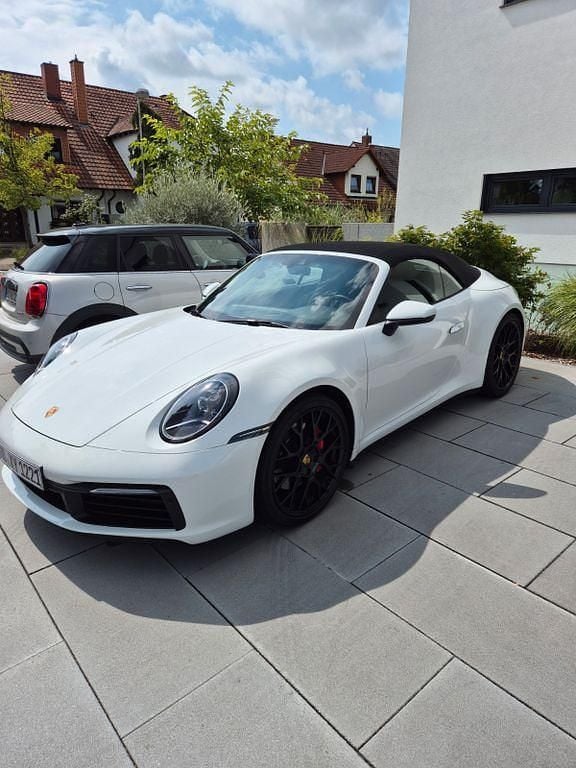 Weiß Gebraucht 2020 Porsche 911 Carrera S Cabriolet Cabrio | 115.000 € (Superpreis) - Bild 1/4