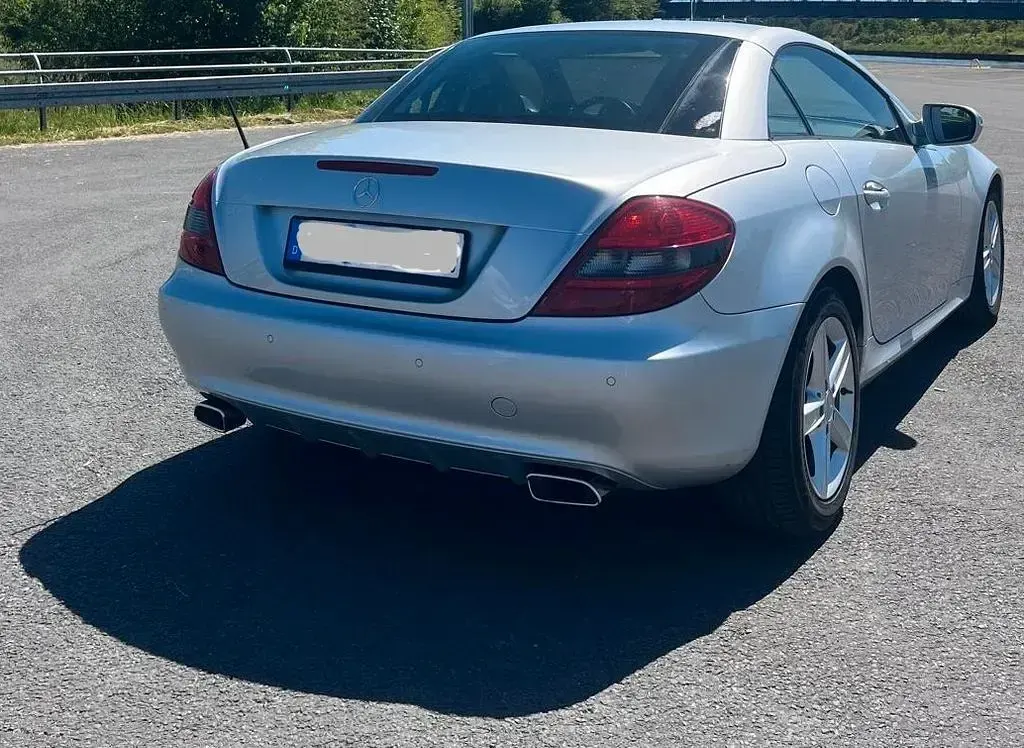 Gebraucht Mercedes SLK280 231 PS (169 kW) 2009 Silber Cabrio