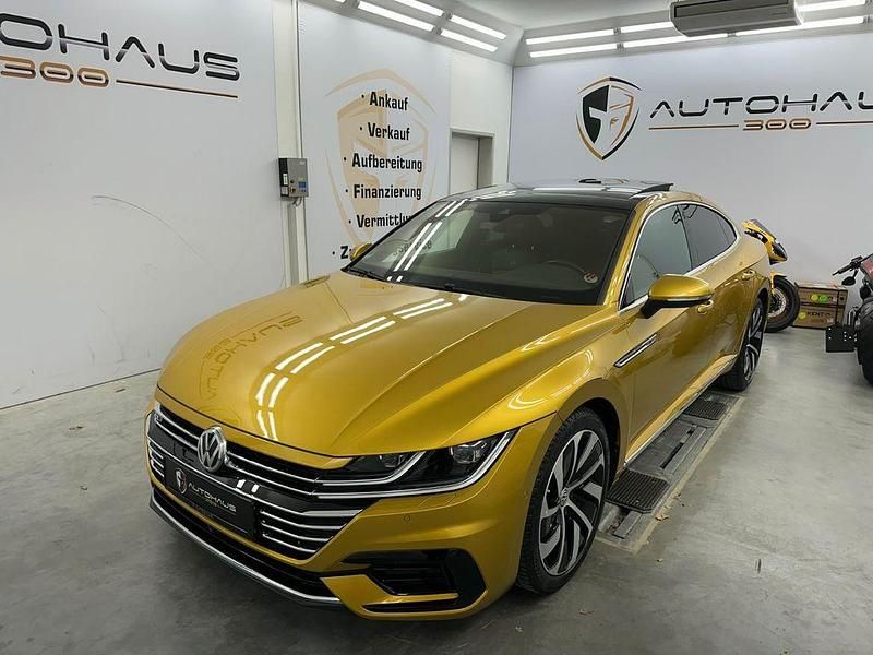 Gelb Gebraucht 2019 VW Arteon R-line Limousine | 26.990 € (Guter Preis) - Bild 1/4