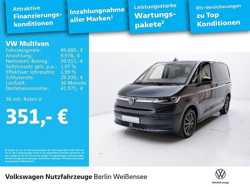 Gebraucht VW T7 Style 150 PS (110 kW) 2023 Starlight blue metallic Van