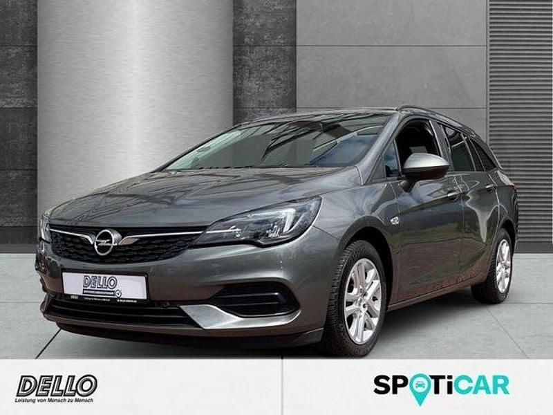 Grau Gebraucht 2021 Opel Astra Edition Kombi | 13.990 € (Fairer Preis) - Bild 1/4