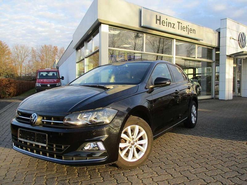 Gebraucht VW Polo Highline 95 PS (69 kW) 2021 Schwarz Limousine
