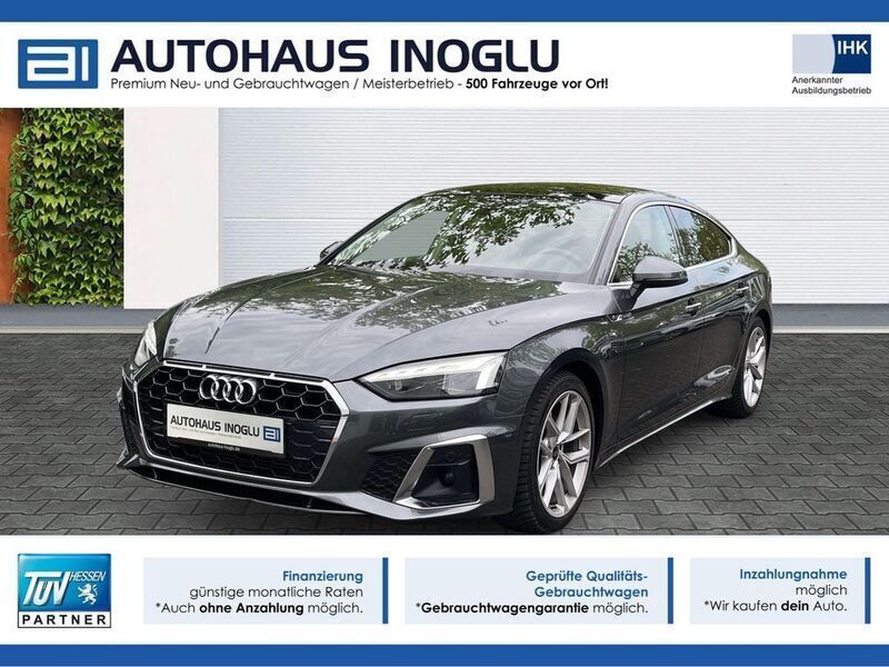Grau daytonagrau perleffekt (metallic) Gebraucht 2024 Audi A5 S-Line Coupé | 36.480 € (Fairer Preis) - Bild 1/4