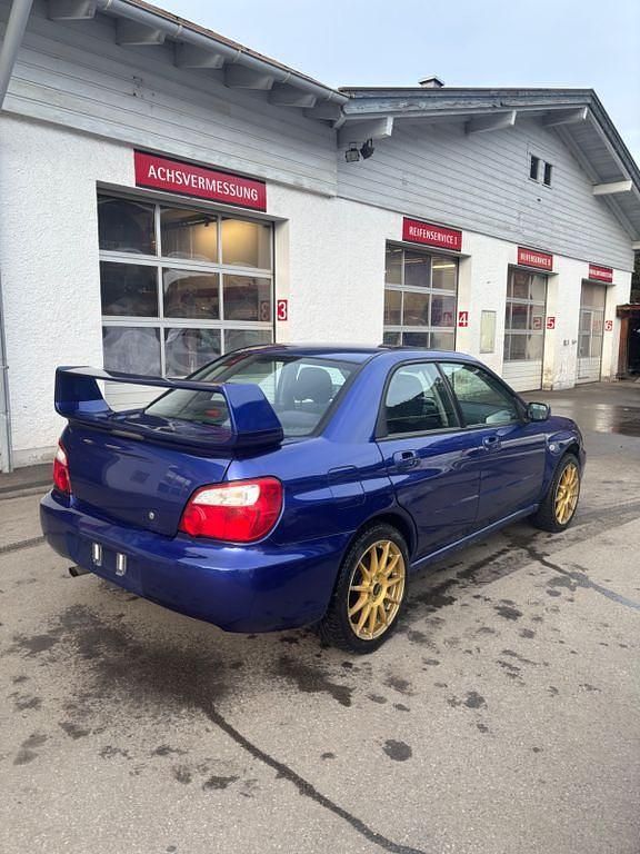 Gebraucht Subaru Impreza 125 PS (91 kW) 2002 Blau Limousine