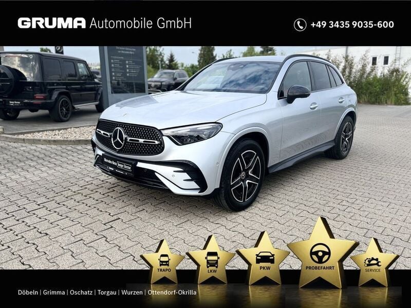Silber Gebraucht 2023 Mercedes GLC220 AMG SUV | 58.990 € (Fairer Preis) - Bild 1/4