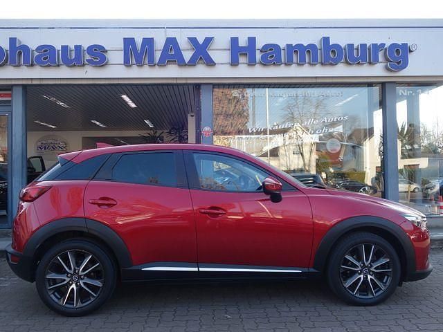 Gebraucht Mazda CX-3 Exclusive-Line 116 PS (85 kW) 2017 Rot SUV