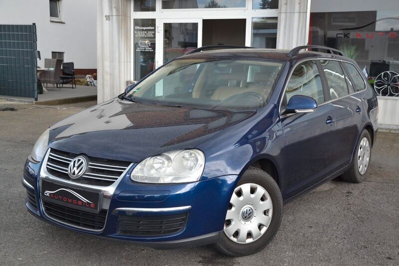 Blau Gebraucht 2007 VW Golf V Comfortline Kombi | 1.999 € (Superpreis) - Bild 1/4