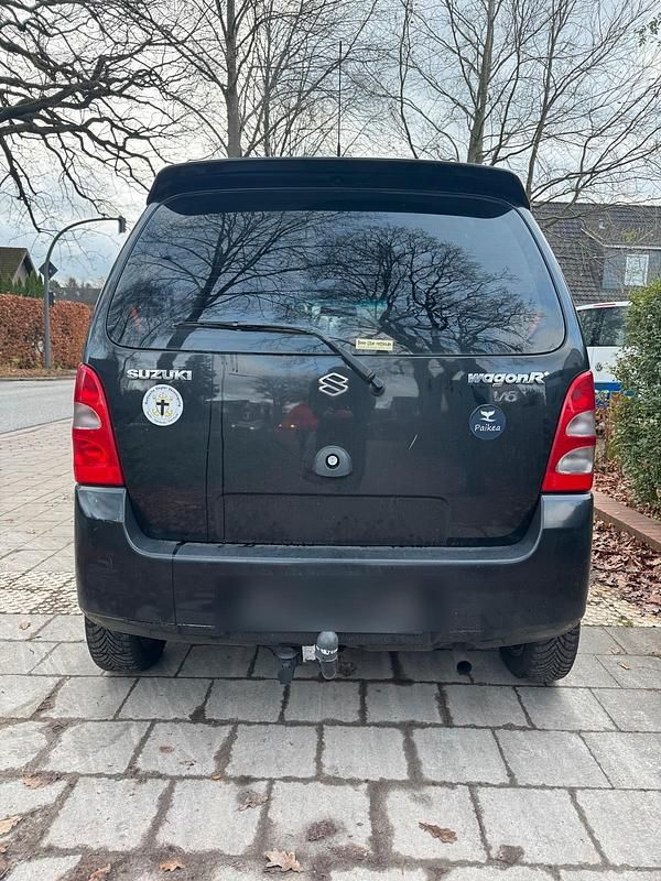 Gebraucht Suzuki Wagon R+ 76 PS (55 kW) 2002 Schwarz Van / Kleinbus