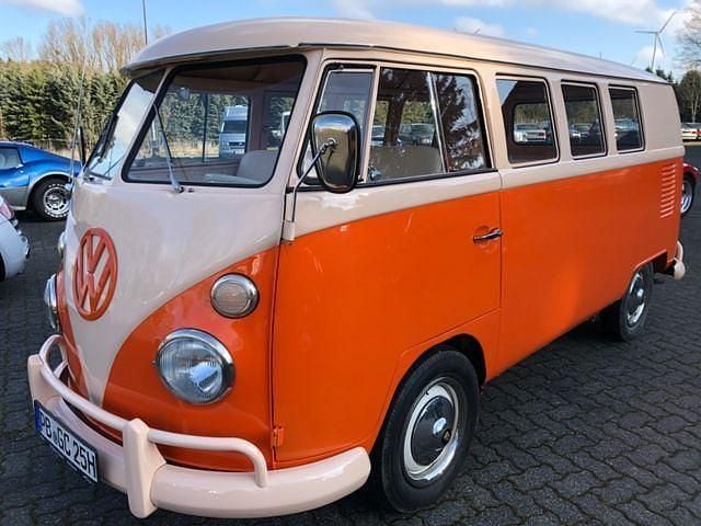 Używany VW T1 42 KM (30 kW) 1964 Pomarańczowy Van
