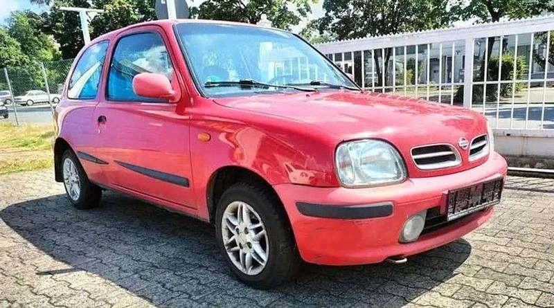 Rot Gebraucht 2000 Nissan Micra Kleinwagen | 799 € (Fairer Preis) - Bild 1/4