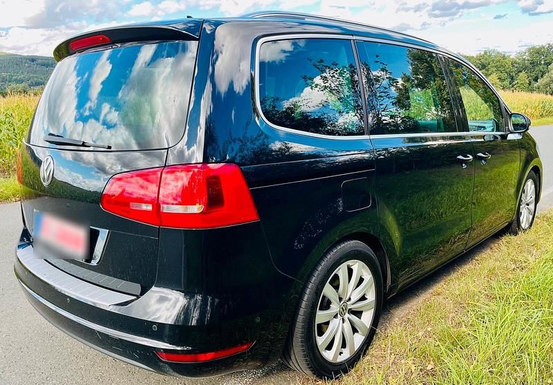 Gebraucht VW Sharan 140 PS (102 kW) 2010 Schwarz Van / Kleinbus