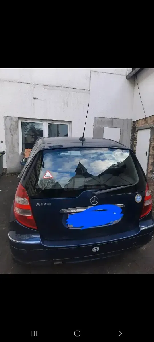 Gebraucht Mercedes A170 116 PS (85 kW) 2007 Blau Kleinwagen