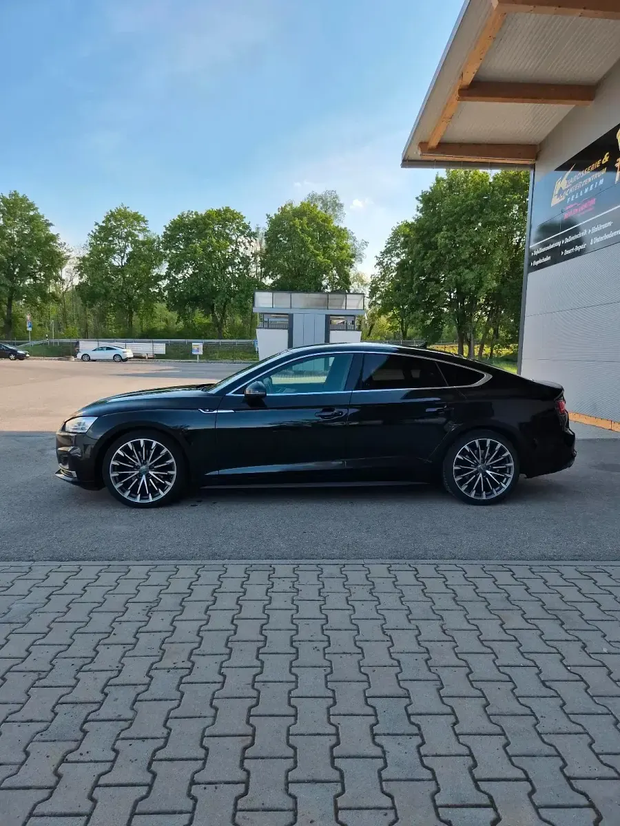 Gebraucht Audi A5 Sportback S-Line 190 PS (139 kW) 2017 Schwarz Kleinwagen