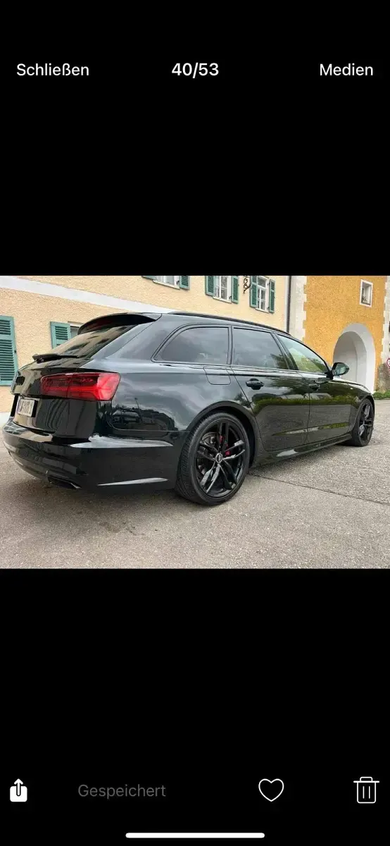 Gebraucht Audi A6 S-Line 192 PS (141 kW) 2017 Schwarz Kombi