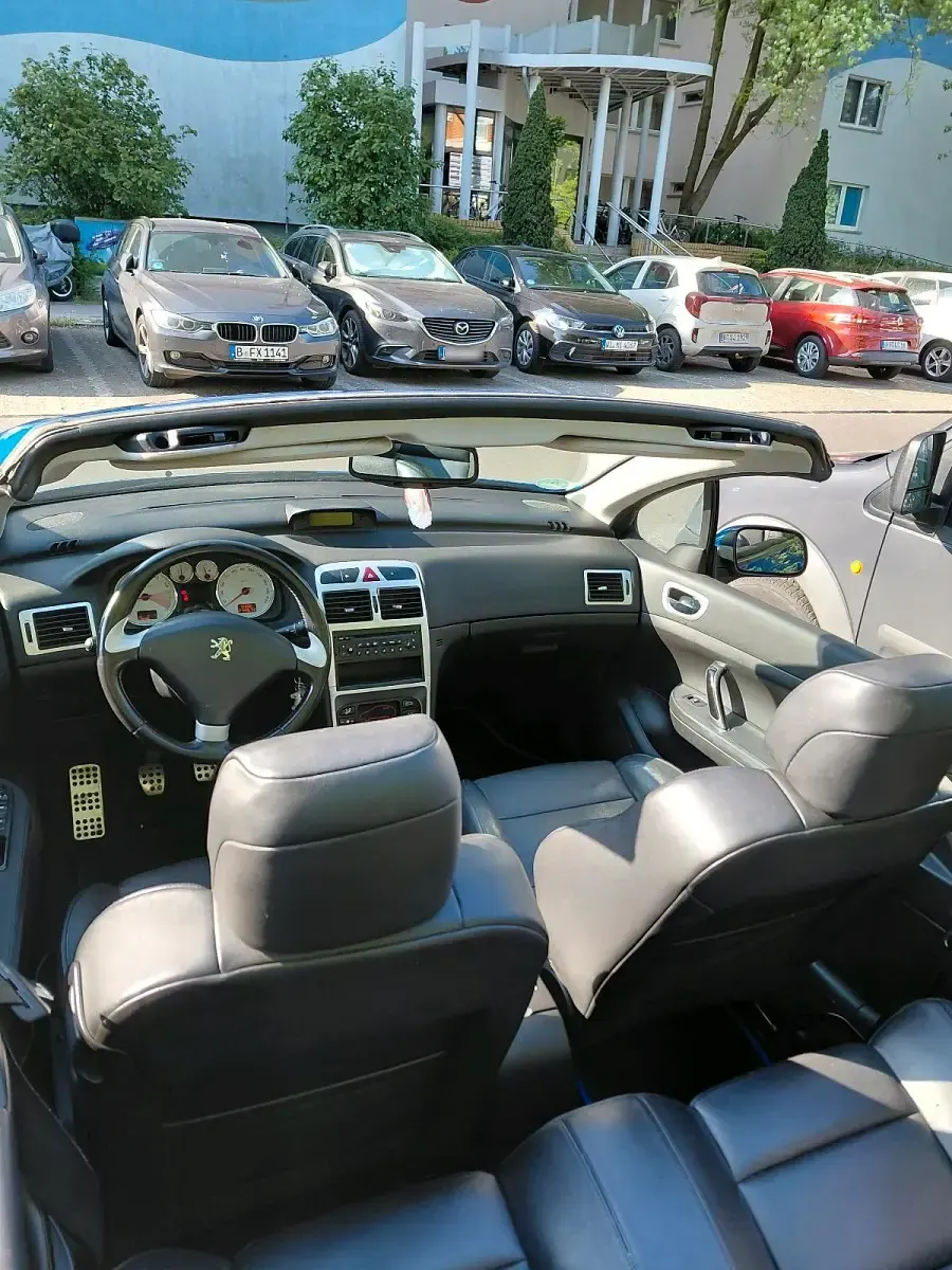 Gebraucht Peugeot 307 CC 104 PS (76 kW) 2006 Blau Cabrio