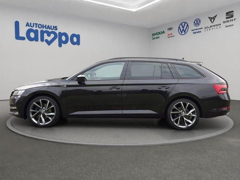 Gebraucht Skoda Superb SportLine 200 PS (147 kW) 2021 Schwarz Kombi