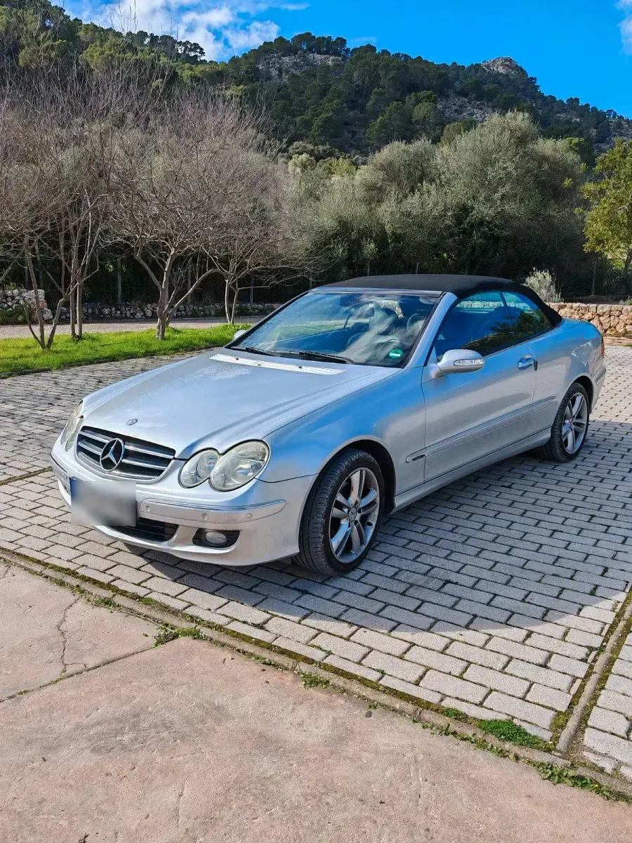 Gebraucht Mercedes CLK200 Avantgarde 163 PS (119 kW) 2007 Silber Cabrio