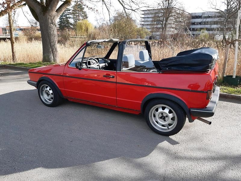 Gebraucht VW Golf Cabriolet 70 PS (51 kW) 1986 Rot Cabrio