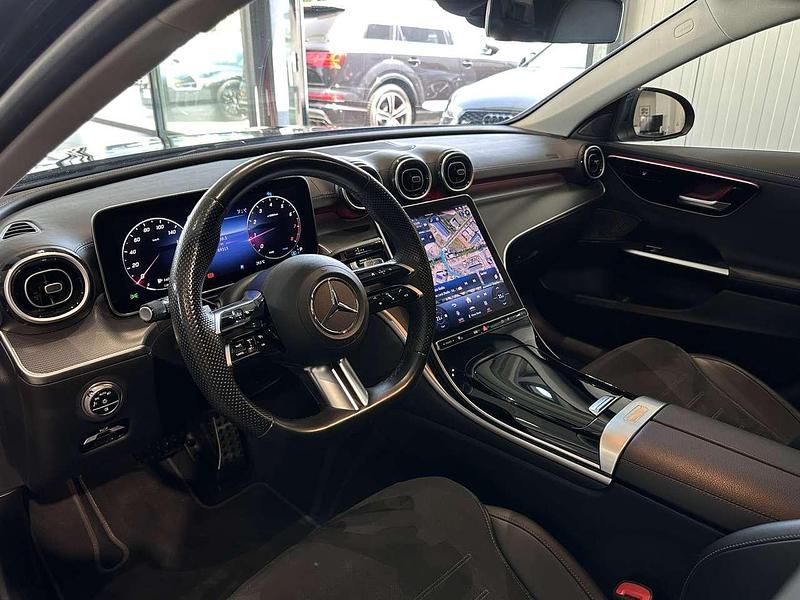 Gebraucht Mercedes C180 AMG 170 PS (125 kW) 2022 Schwarz obsidianschwarz  metalliclack (metallic) Kombi