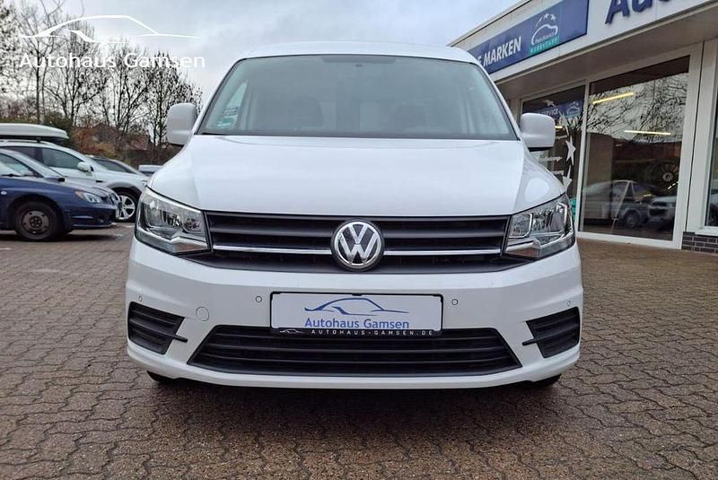 Second-hand VW Caddy Trendline 75 CP (55 kW) 2017 Alb Monovolum