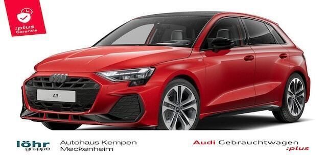 Progressivrot metallic Gebraucht 2025 Audi A3 S-Line | 41.550 € - Bild 1/3