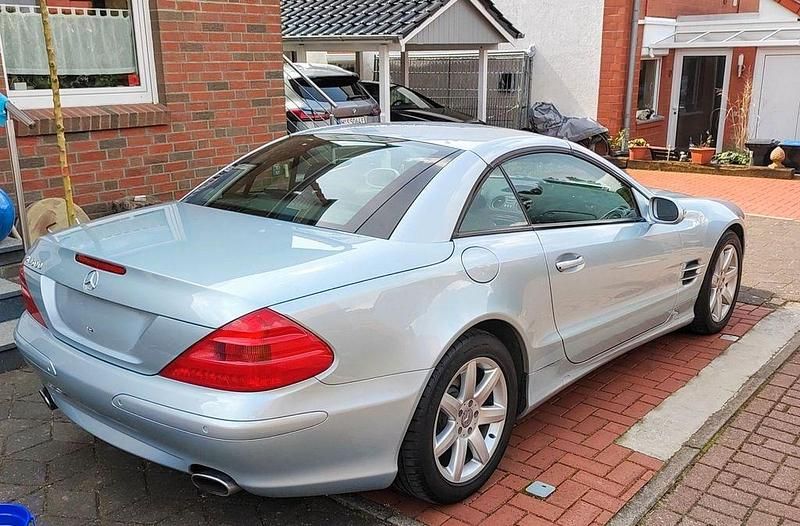 Gebraucht Mercedes SL500 306 PS (225 kW) 2001 Silber Cabrio