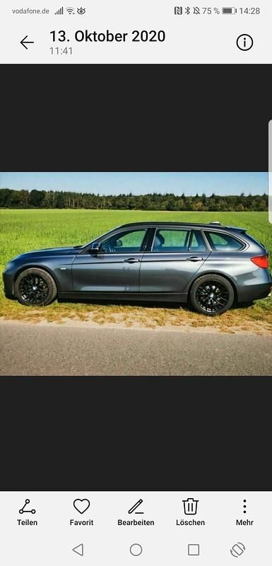 Gebraucht BMW 325 218 PS (160 kW) 2014 Grau Kombi