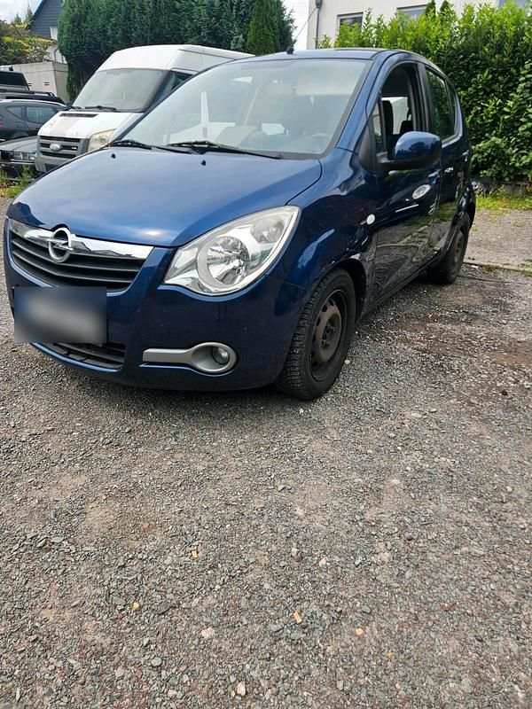 Blau Gebraucht 2009 Opel Agila Limousine | 1.950 € (Guter Preis) - Bild 1/4