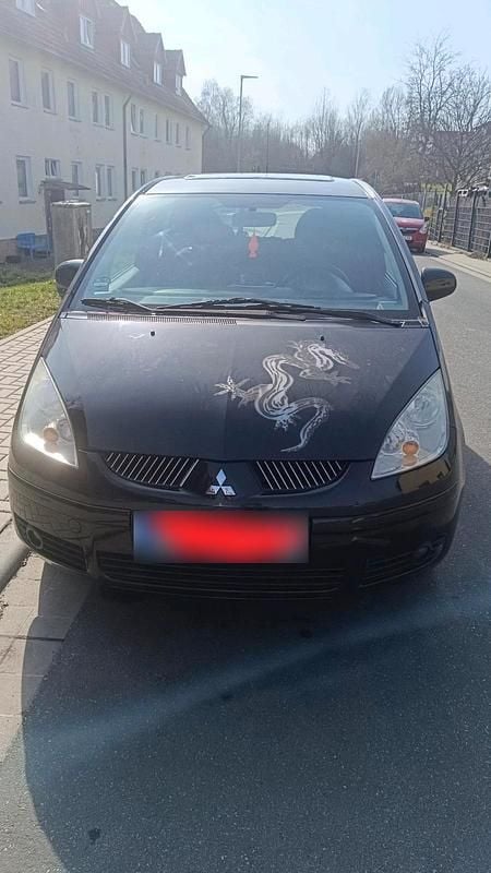 Gebraucht Mitsubishi Colt 95 PS (69 kW) 2008 Schwarz Kleinwagen