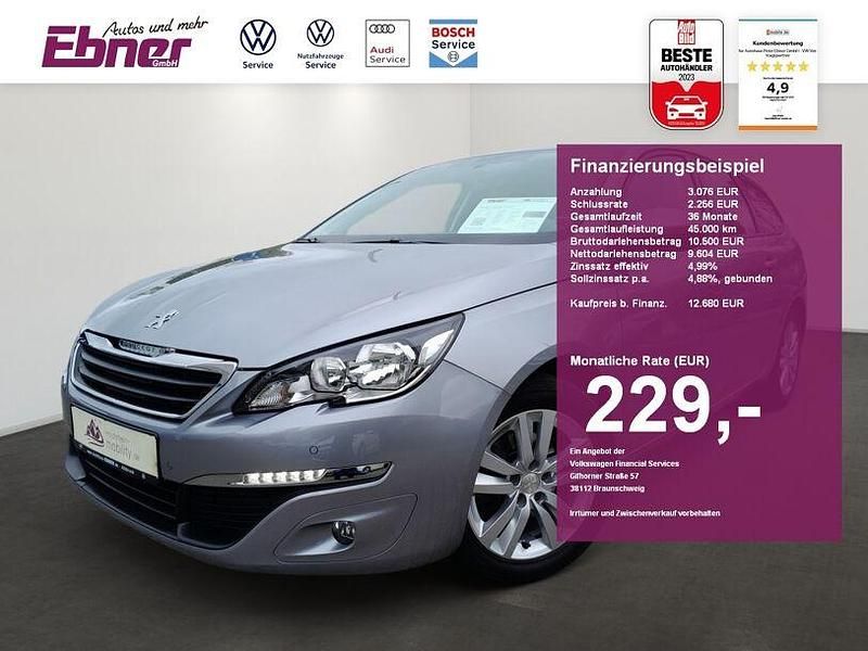 Grau Gebraucht 2017 Peugeot 308 Active Kombi | 12.680 € (Fairer Preis) - Bild 1/4