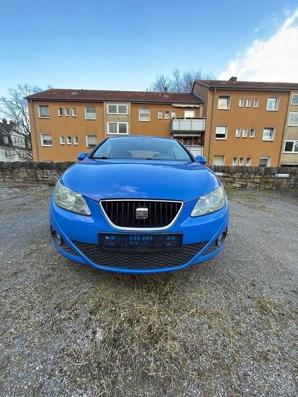 Gebraucht Seat Ibiza Style 69 PS (50 kW) 2009 Blau Kleinwagen
