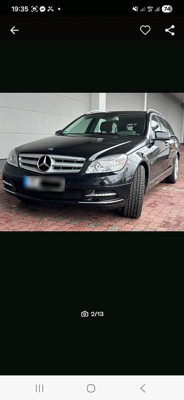 Gebraucht Mercedes C220 170 PS (125 kW) 2010 Schwarz Kombi